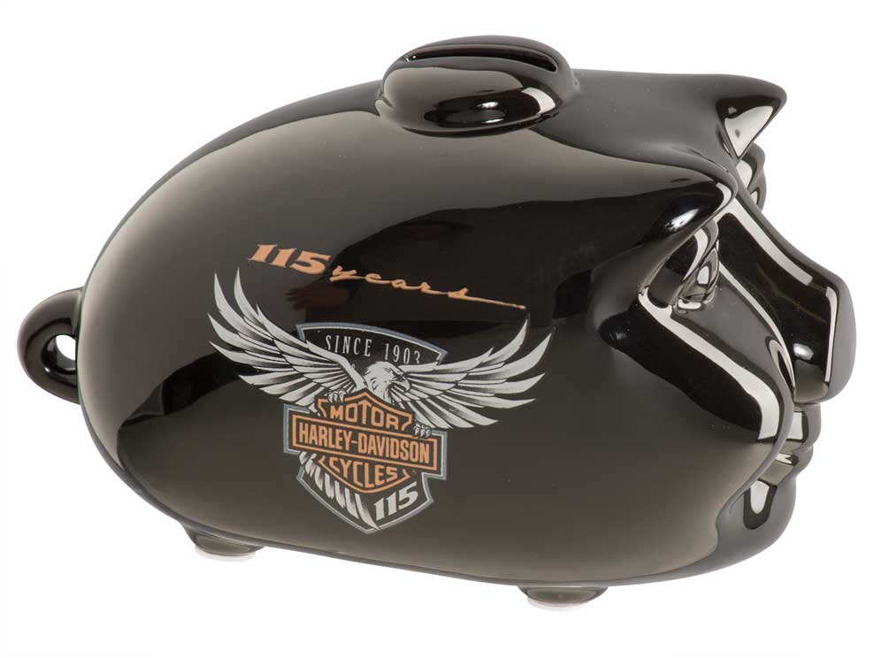 Harley-Davidson 115th Anniversary Limited Edition Mini Hog Bank